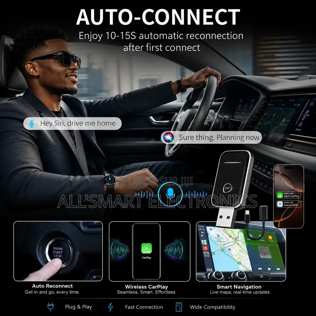 Carplay Pour iOS Et Android