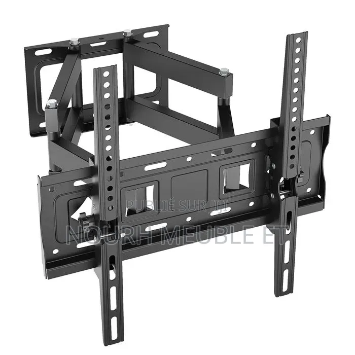 Support Mural TV Type Robot – Orientable 26"-65" – Neuf – Abidjan