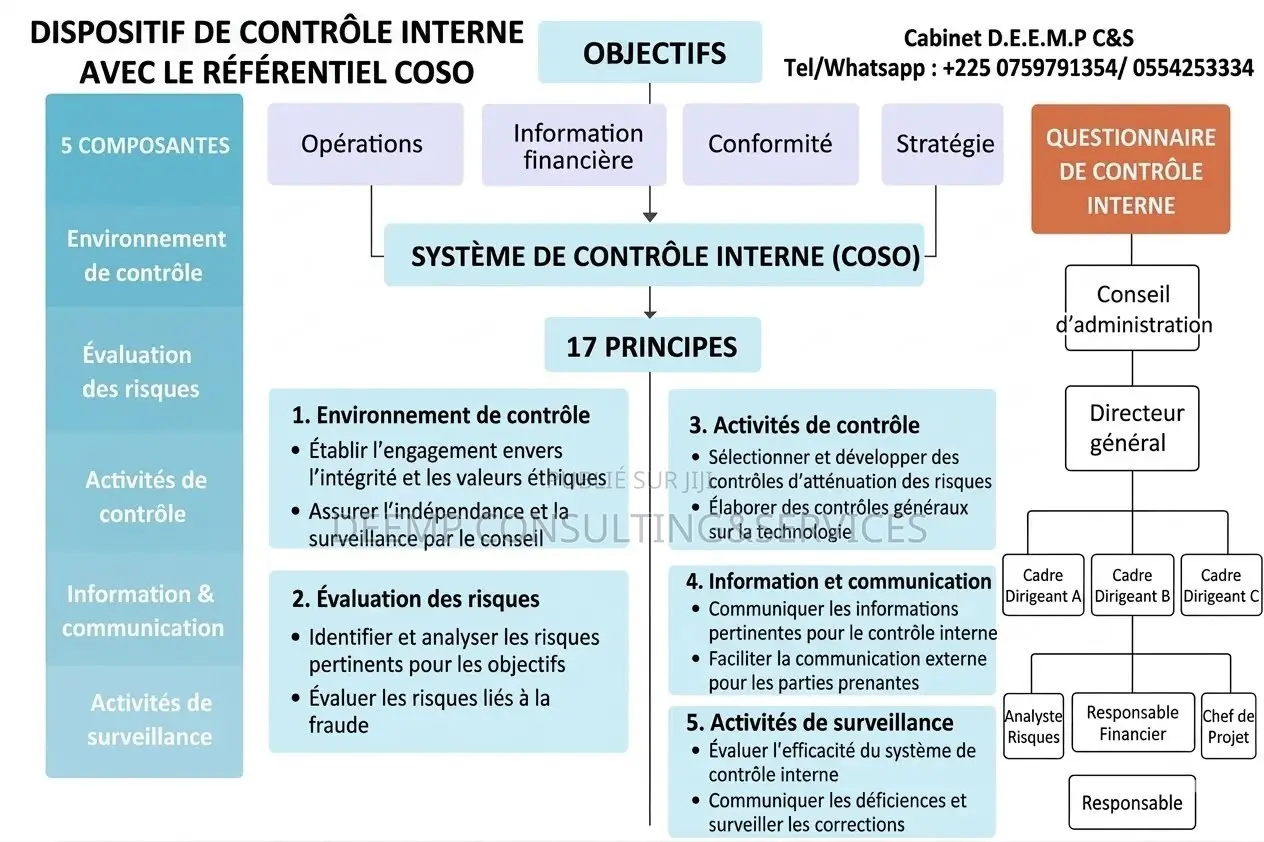 Mise en Place d'Un Dispositif De Contrôle Interne Avec COSO