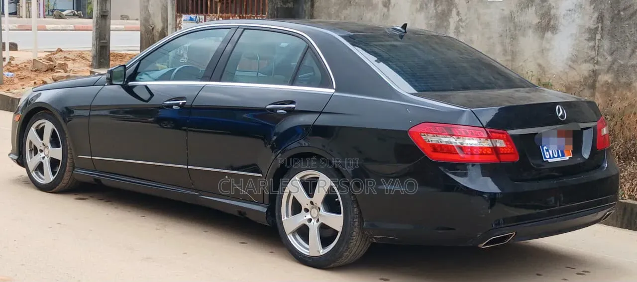 Mercedes-Benz E350 2012 Noir