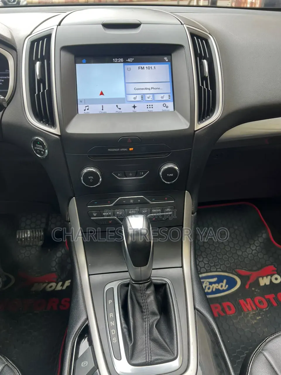Ford Edge SE AWD 2018 Noir
