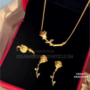 Ensemble Trois Pièces De Bijoux Tendance Pour Femmes