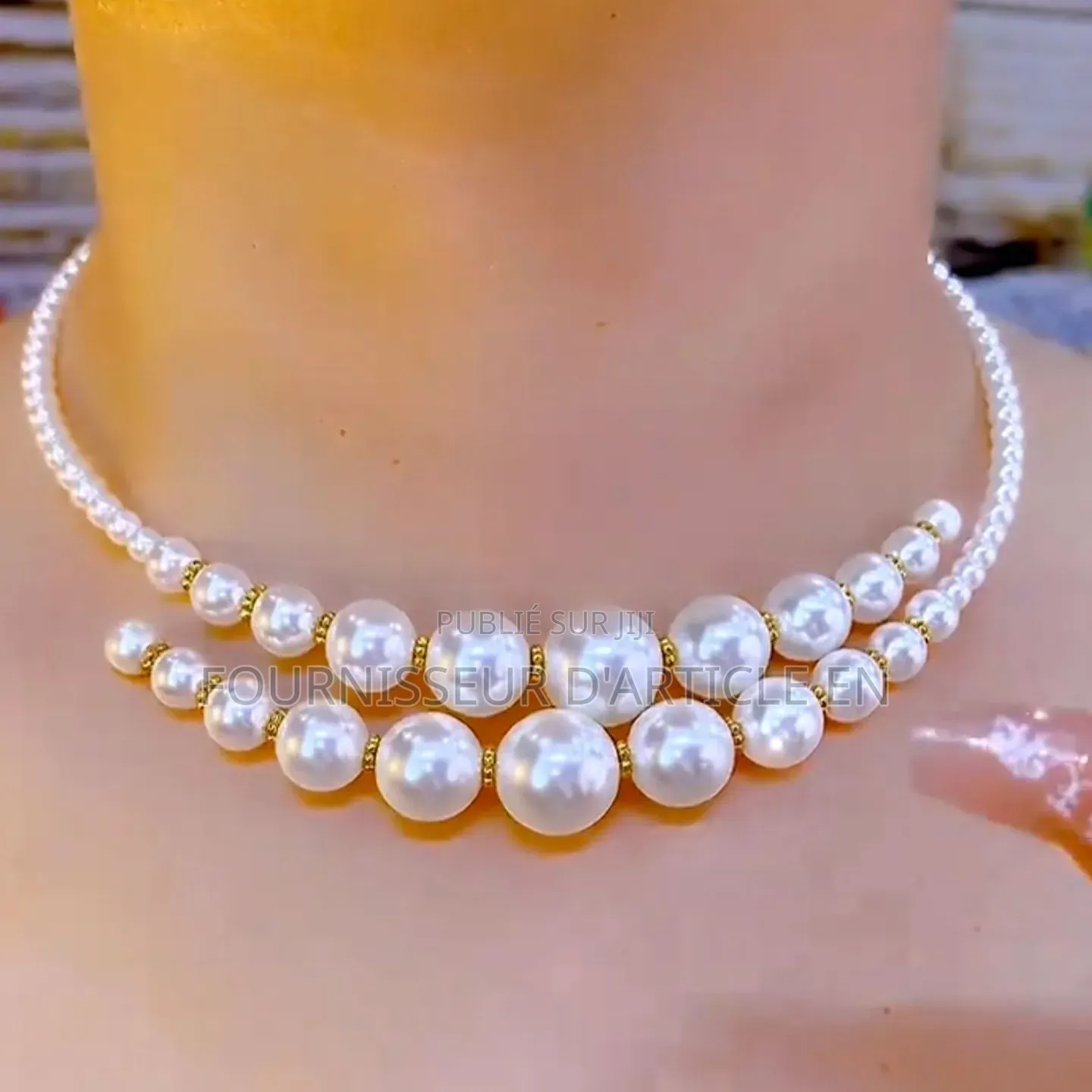 Collier De Perles Haut De Gamme