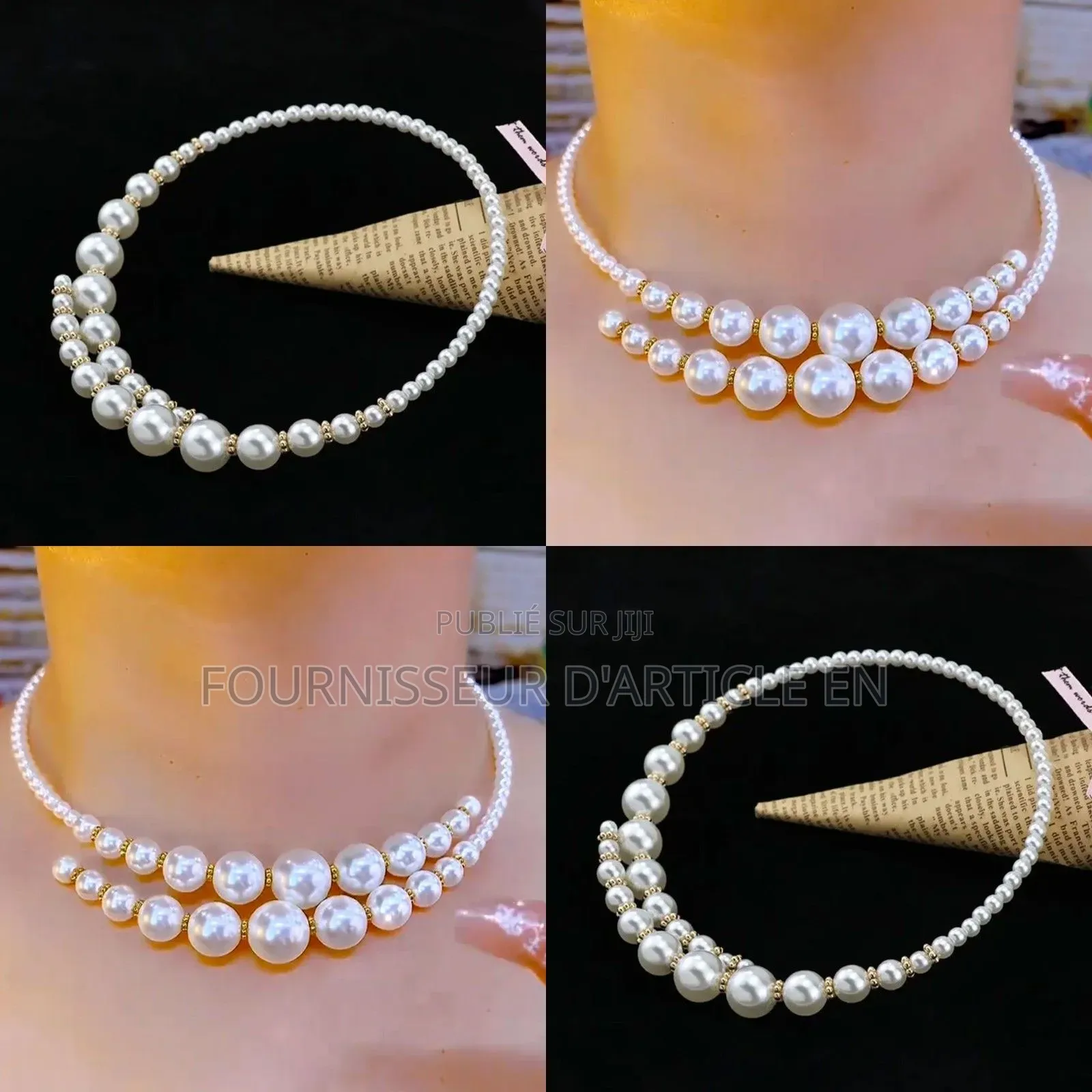 Collier De Perles Haut De Gamme