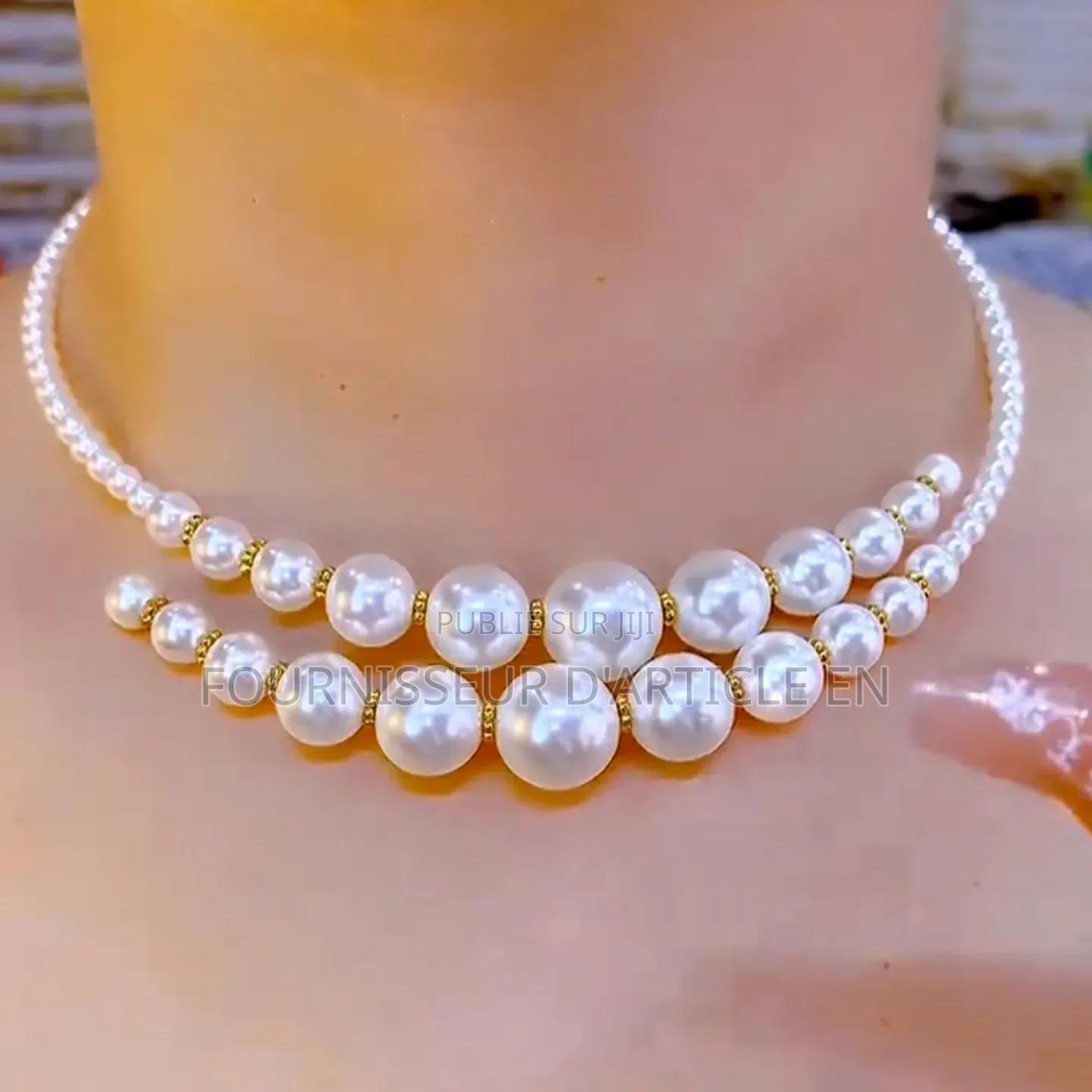 Collier De Perles Haut De Gamme