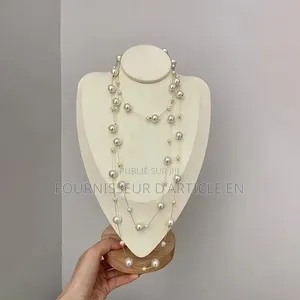 Collier De Perles Multicouches