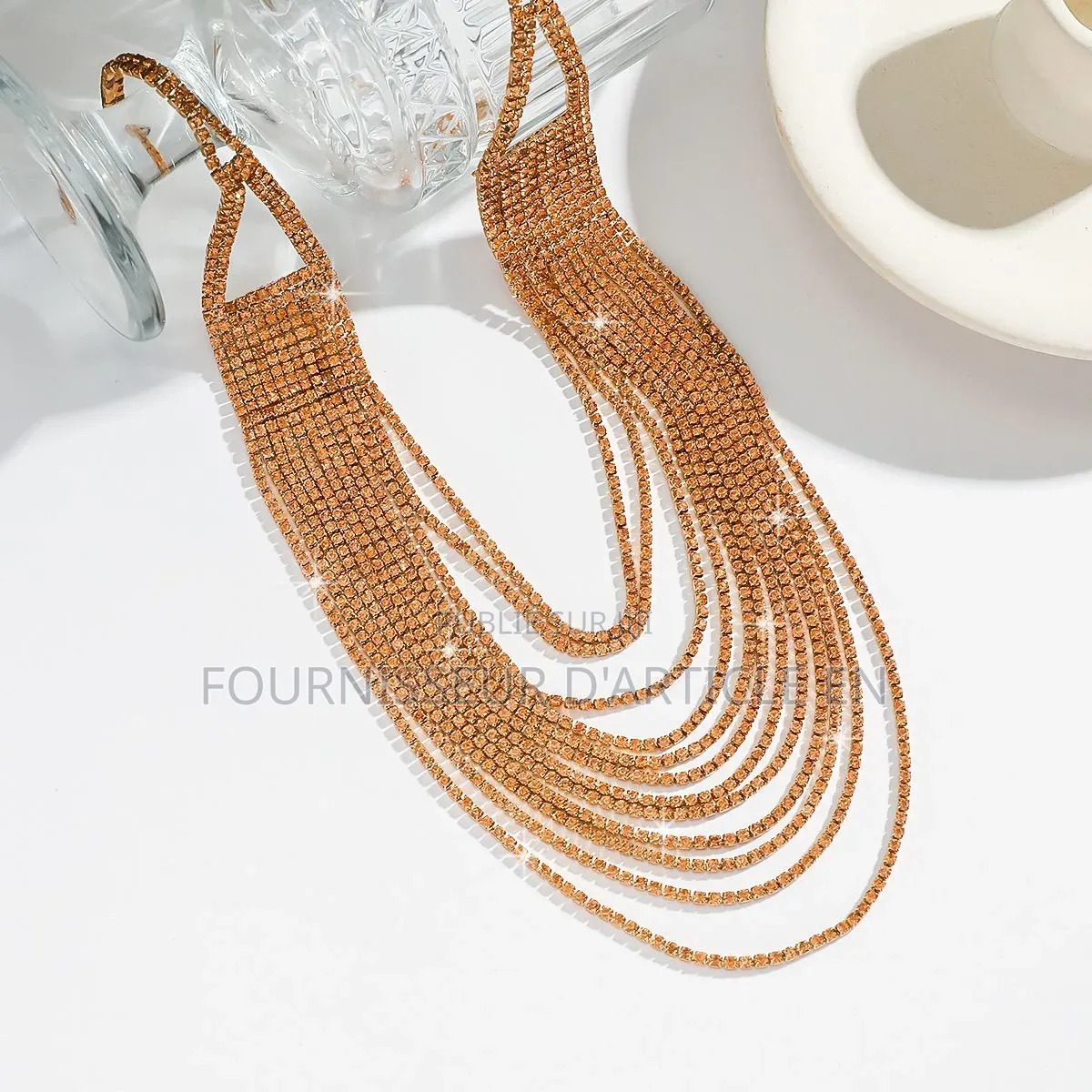 Collier Ras-De-Cou Strassé