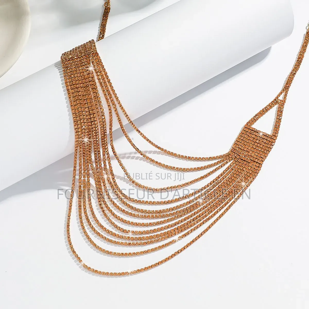 Collier Ras-De-Cou Strassé