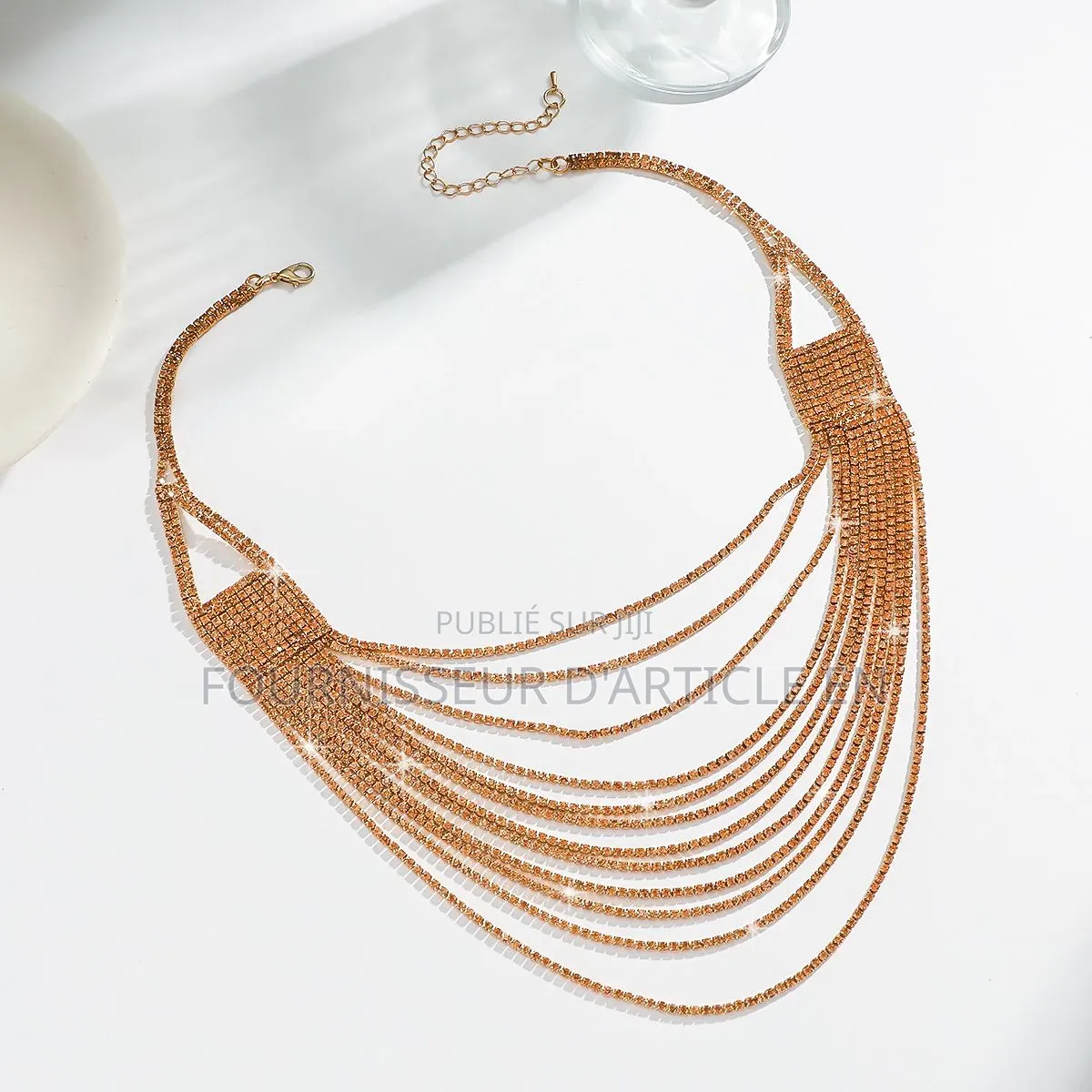 Collier Ras-De-Cou Strassé