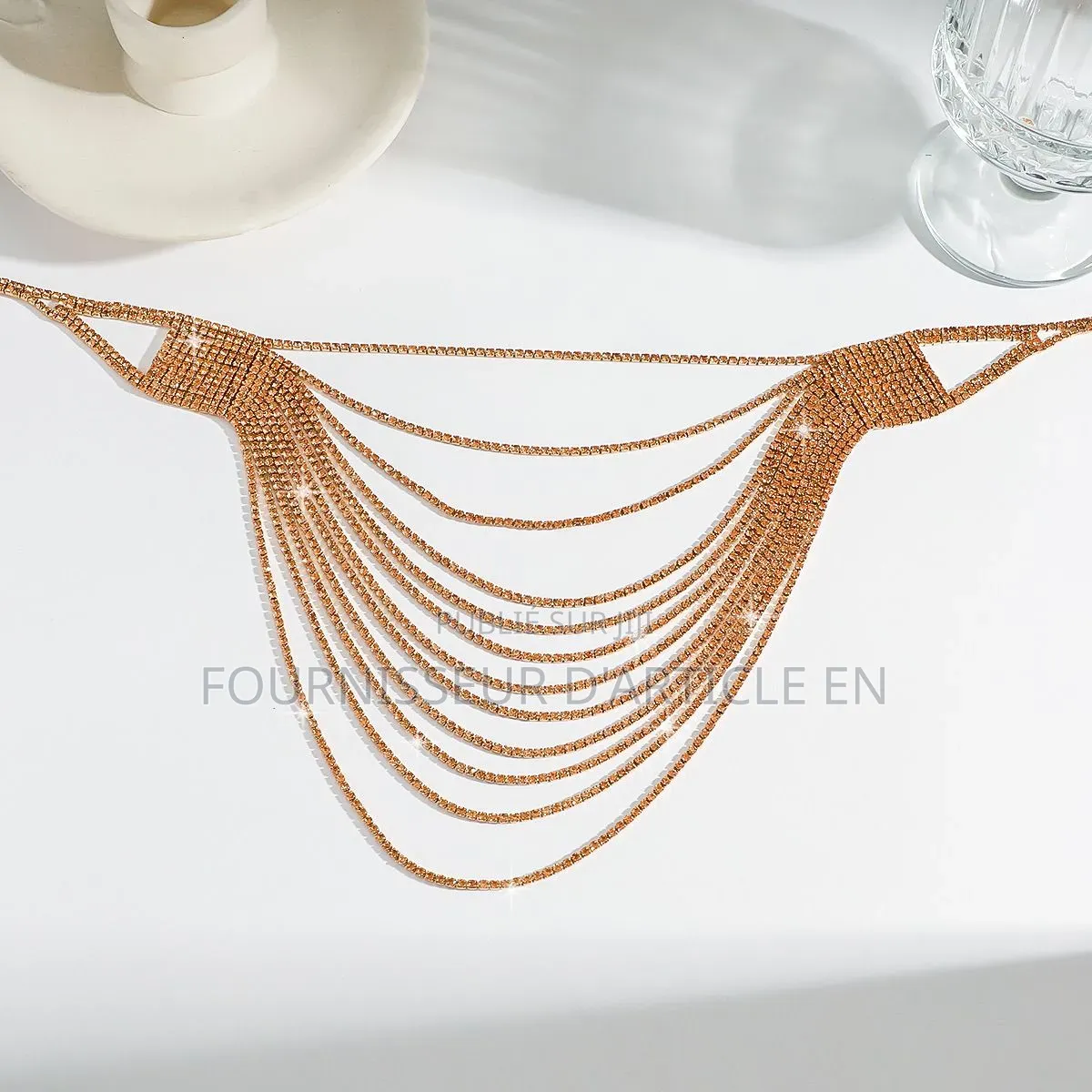 Collier Ras-De-Cou Strassé