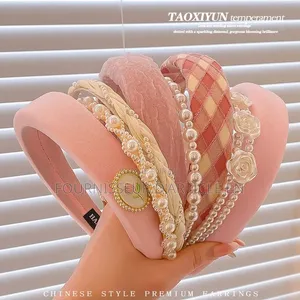 Ensemble Serre-Tête Rose Pour Femme