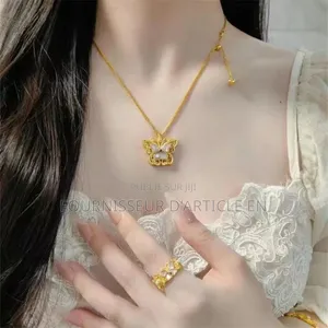 Collier, Bracelet Et Bague en Filigrane