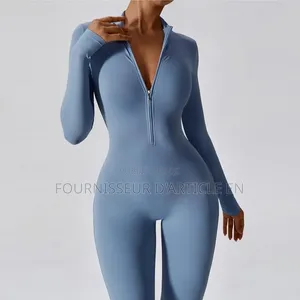 Body Manches Longues Une Pièce, Style Américain