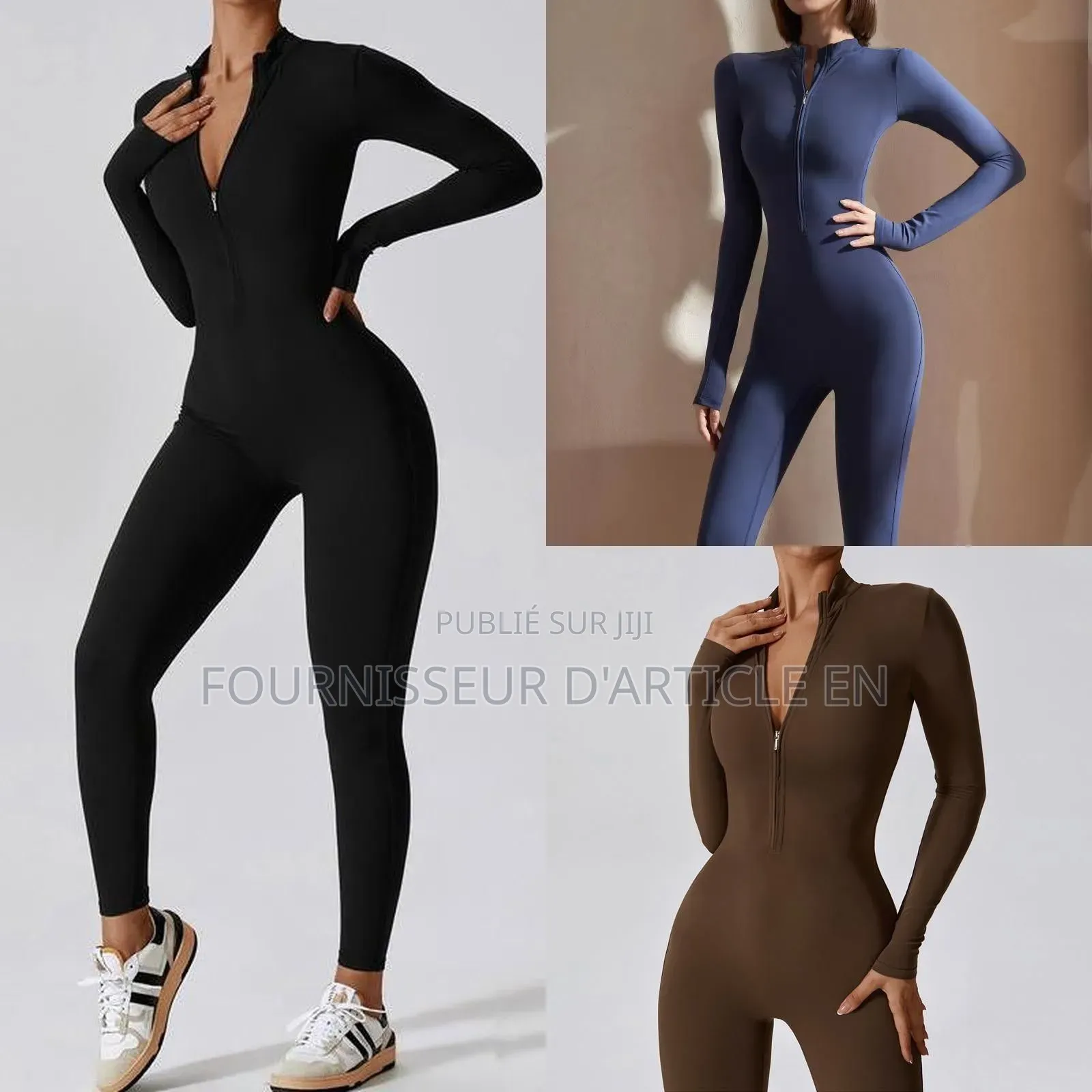Body Manches Longues Une Pièce, Style Américain