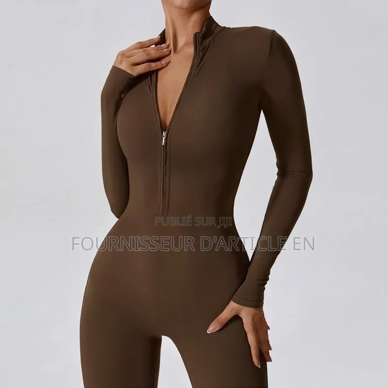 Body Manches Longues Une Pièce, Style Américain