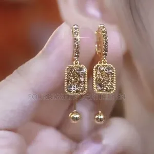 Parure 2 Pièces — Collier Et Boucles d'Oreilles Clips