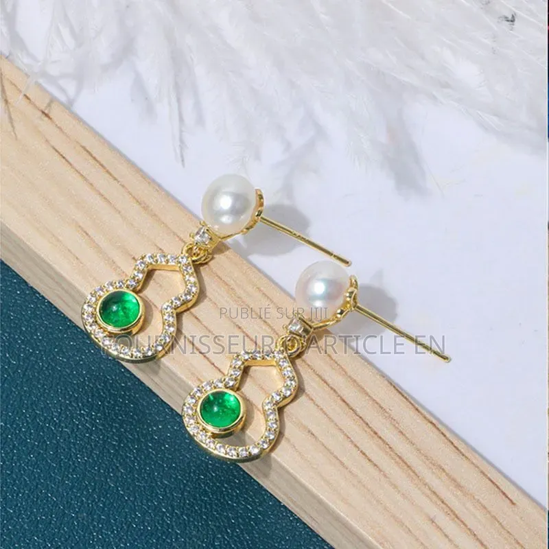 Ensemble De 3 Bijoux,collier, Bague Et Boucles d'Oreilles