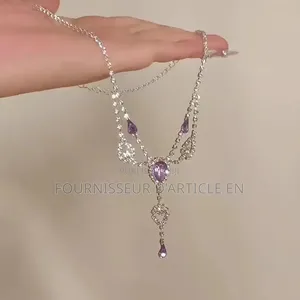 Collier « Étoiles Et Lune »