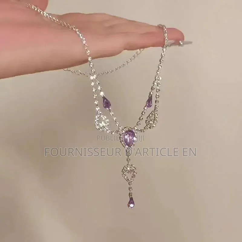 Collier « Étoiles Et Lune »