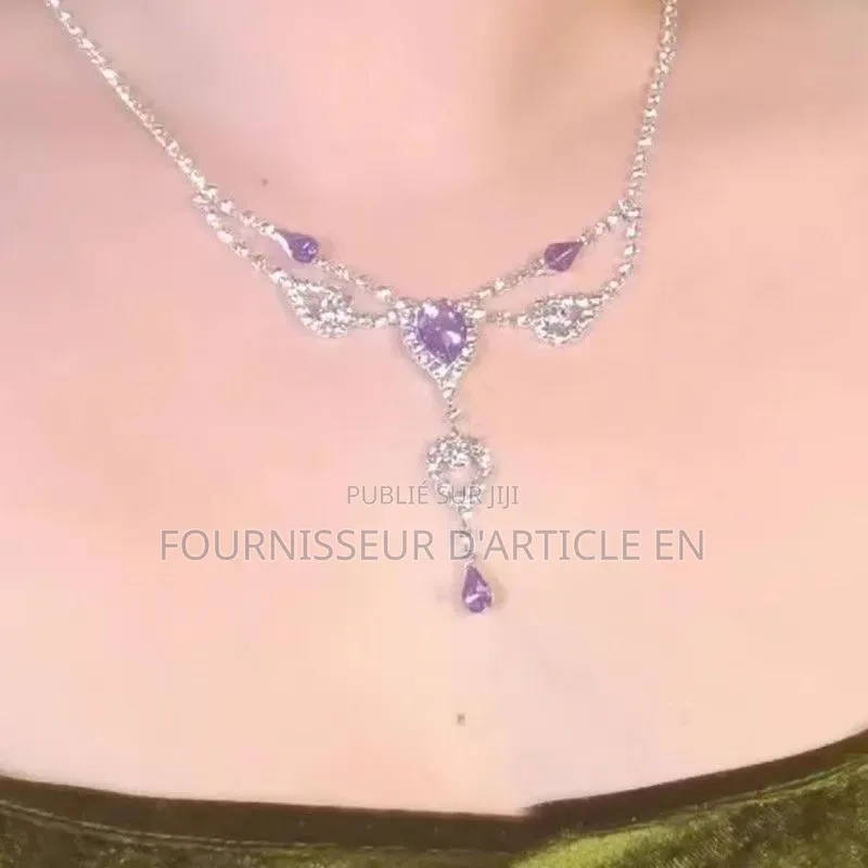 Collier « Étoiles Et Lune »