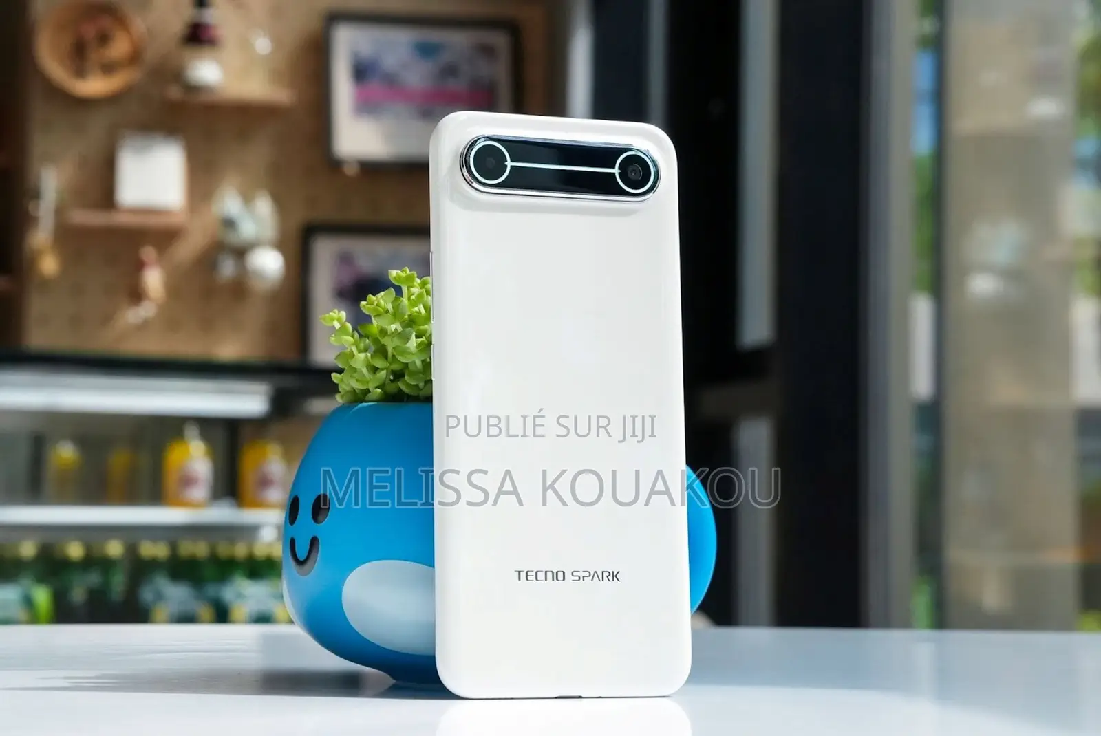 Nouveau Tecno Spark Slim 256 GB Blanc