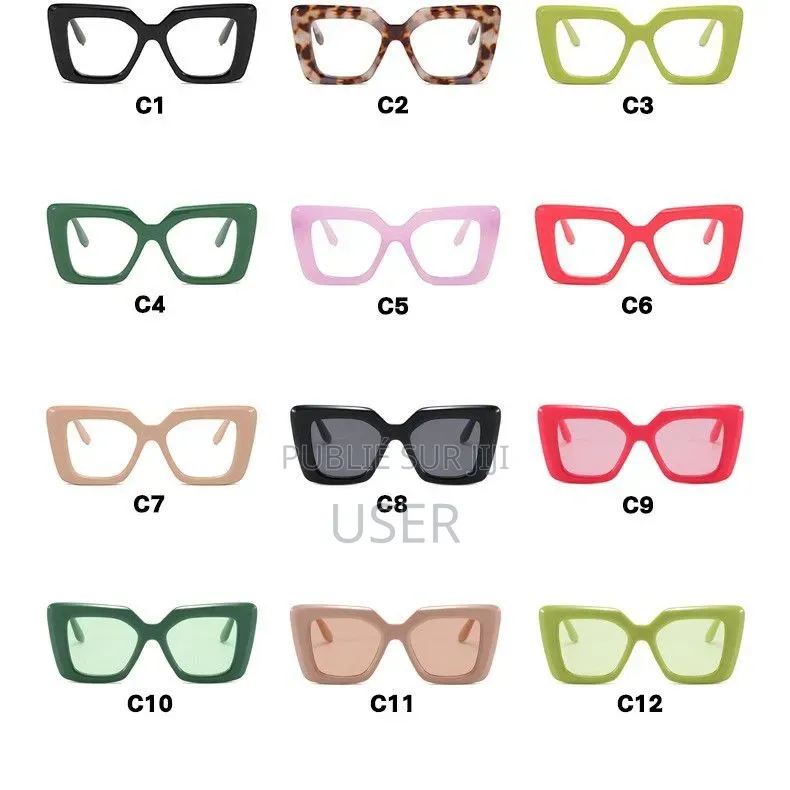 Monture De Lunettes – Modèle Carré Oversize
