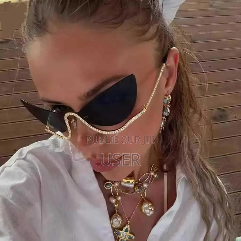 Lunettes De Soleil De Mode – Modèle Oversize
