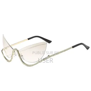 Lunettes De Soleil De Mode – Modèle Oversize