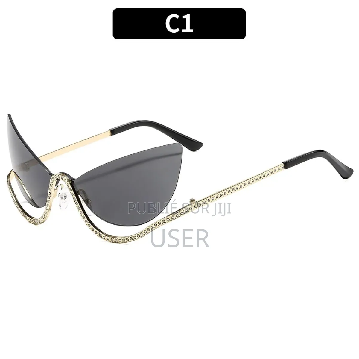 Lunettes De Soleil De Mode – Modèle Oversize