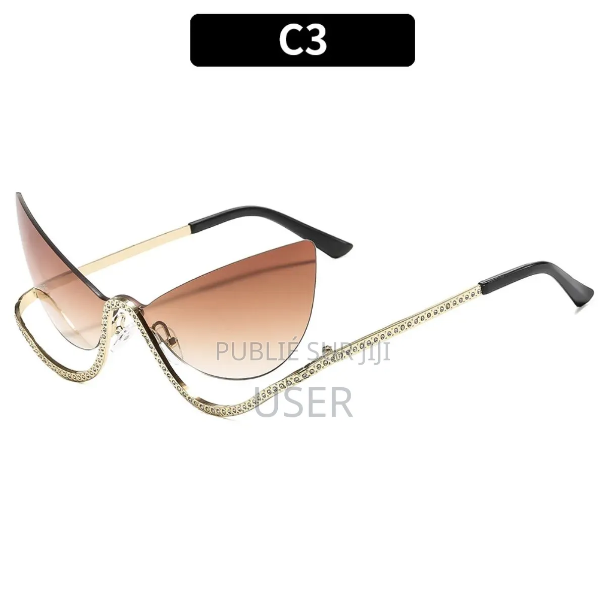 Lunettes De Soleil De Mode – Modèle Oversize