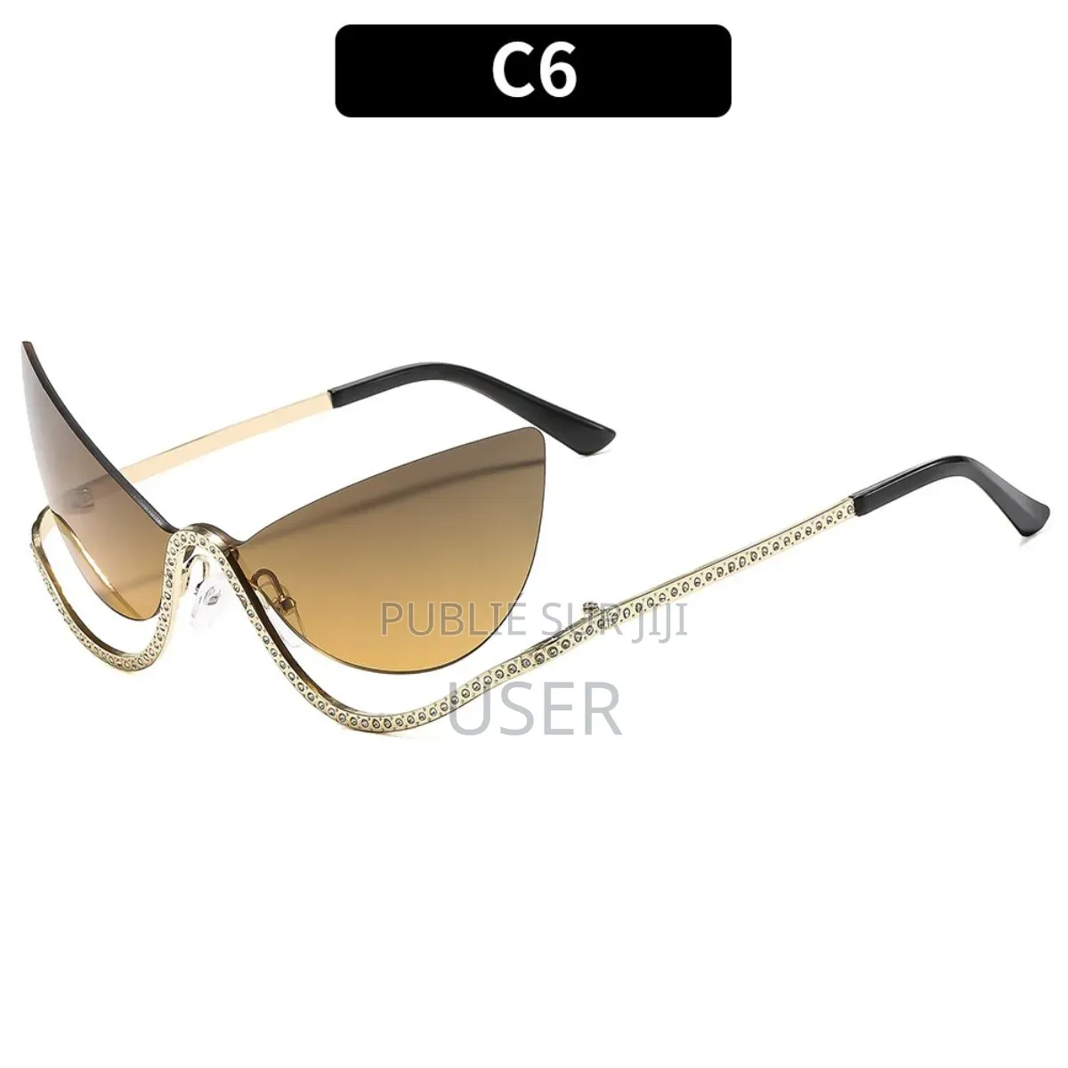 Lunettes De Soleil De Mode – Modèle Oversize