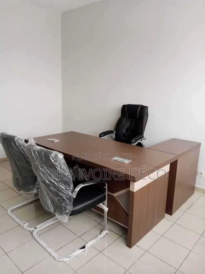 Ensemble Bureau Complet 3 Chaises Confortable