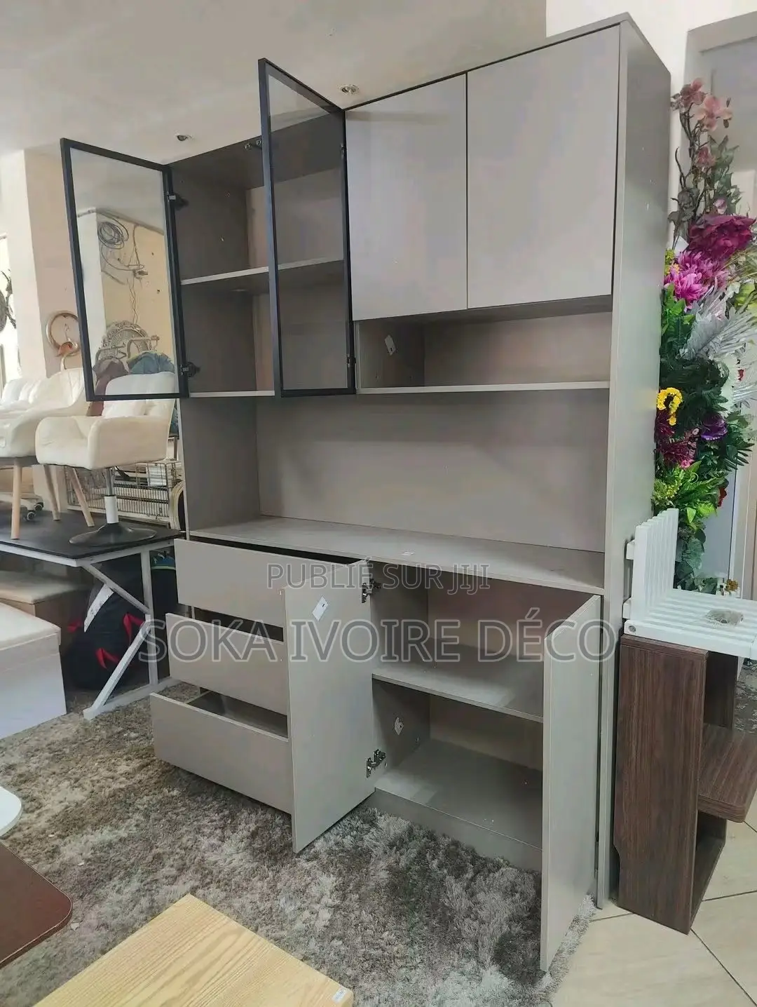 Meuble Placard De Rangements Pour Le Salon
