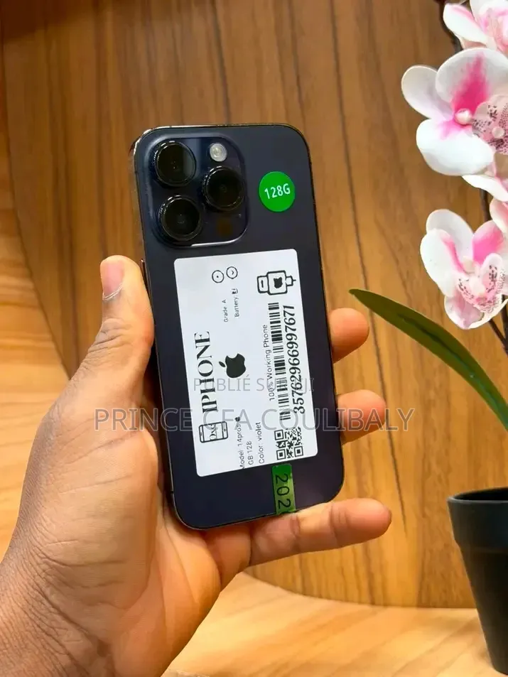 Nouveau Apple iPhone 14 Pro 256 GB Noir