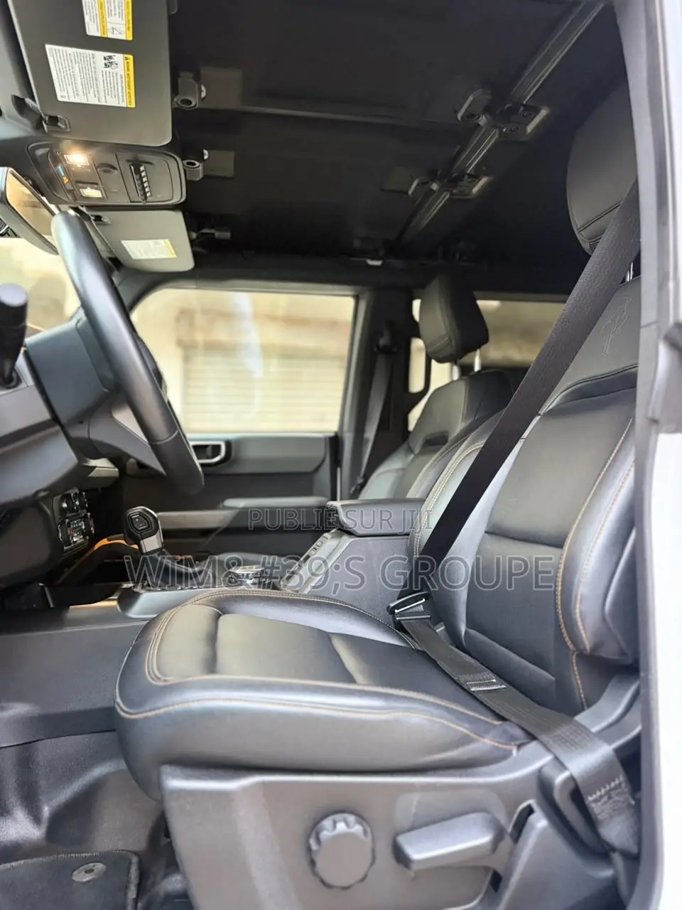 Nouveau Ford Bronco 2024 Blanc