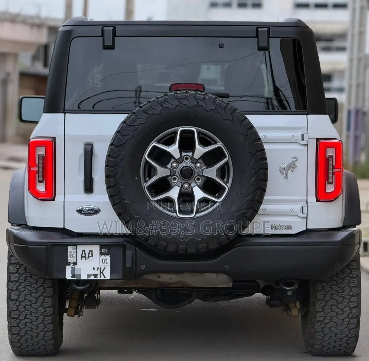 Nouveau Ford Bronco 2024 Blanc