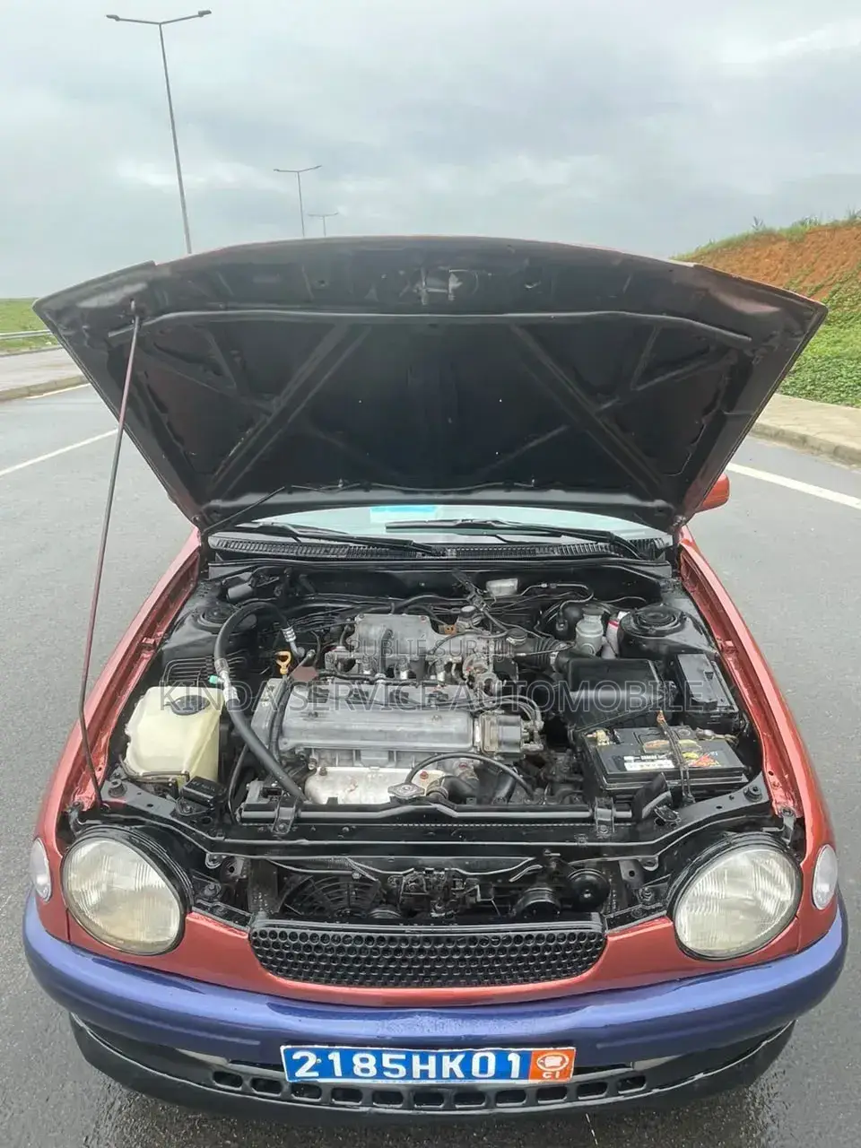 Toyota Corolla 2002 Orange