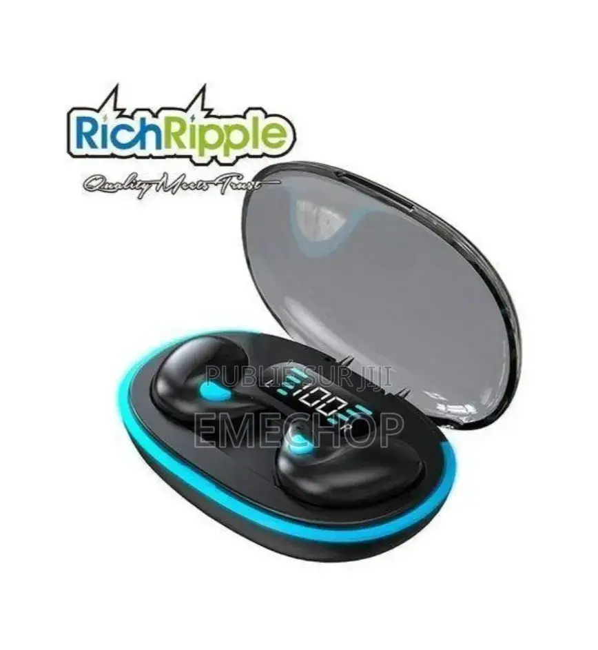 Écouteurs Bluetooth Sans Fil Premium – Son Immersif Design LED
