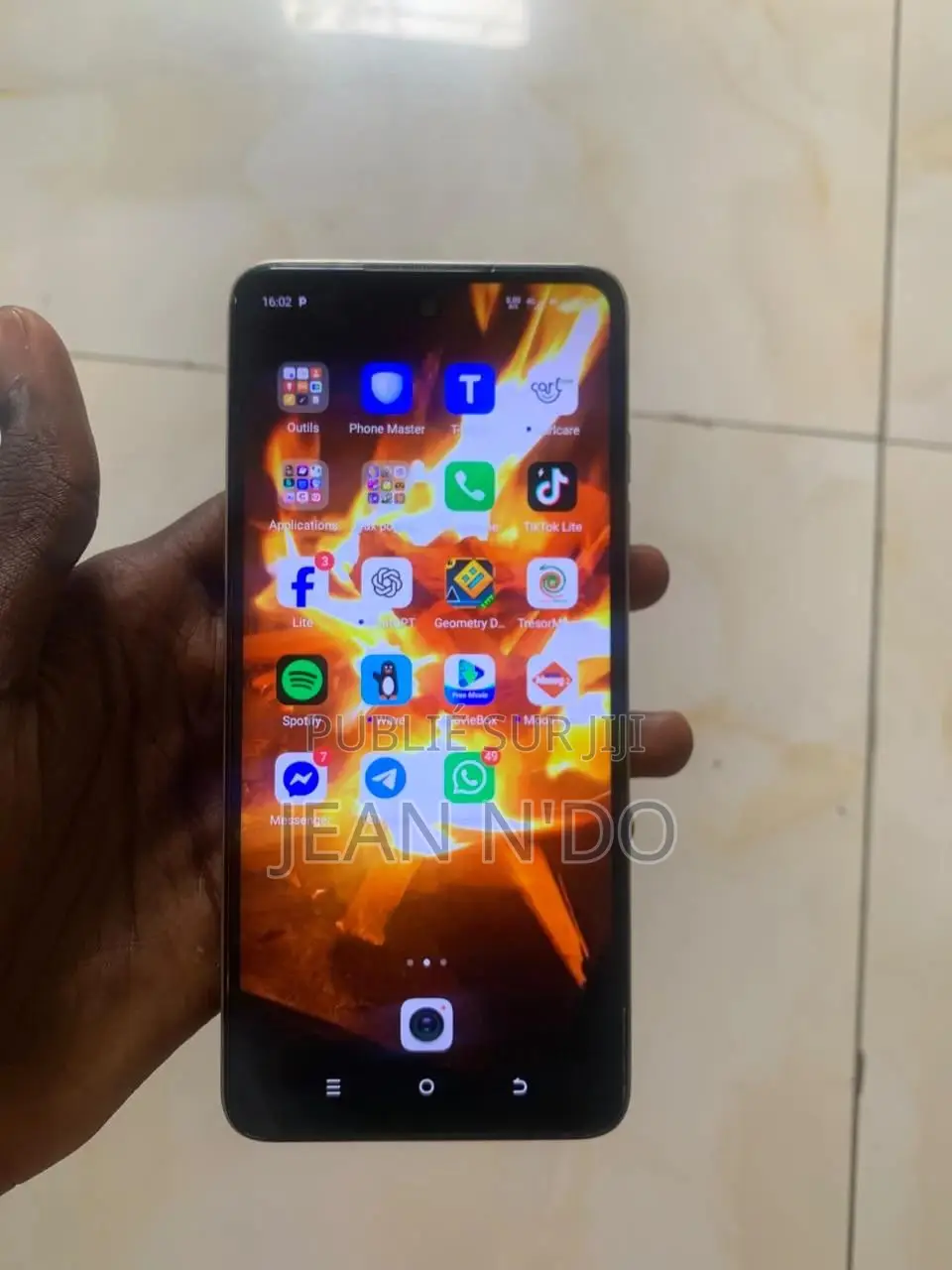 Tecno Pop 8 64 GB Jaune