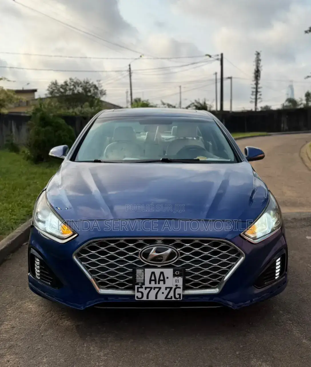 Hyundai Sonata 2019 Bleu