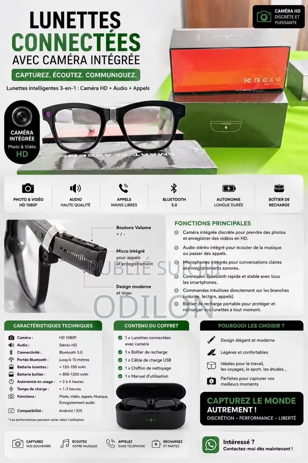 Lunettes Connectées