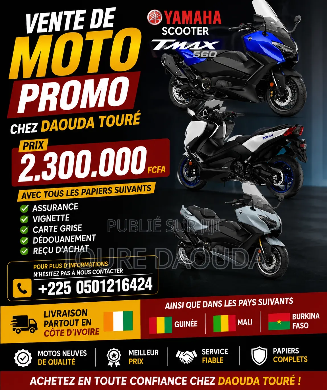 Nouveau Apsonic AP125-30 2026 Noir