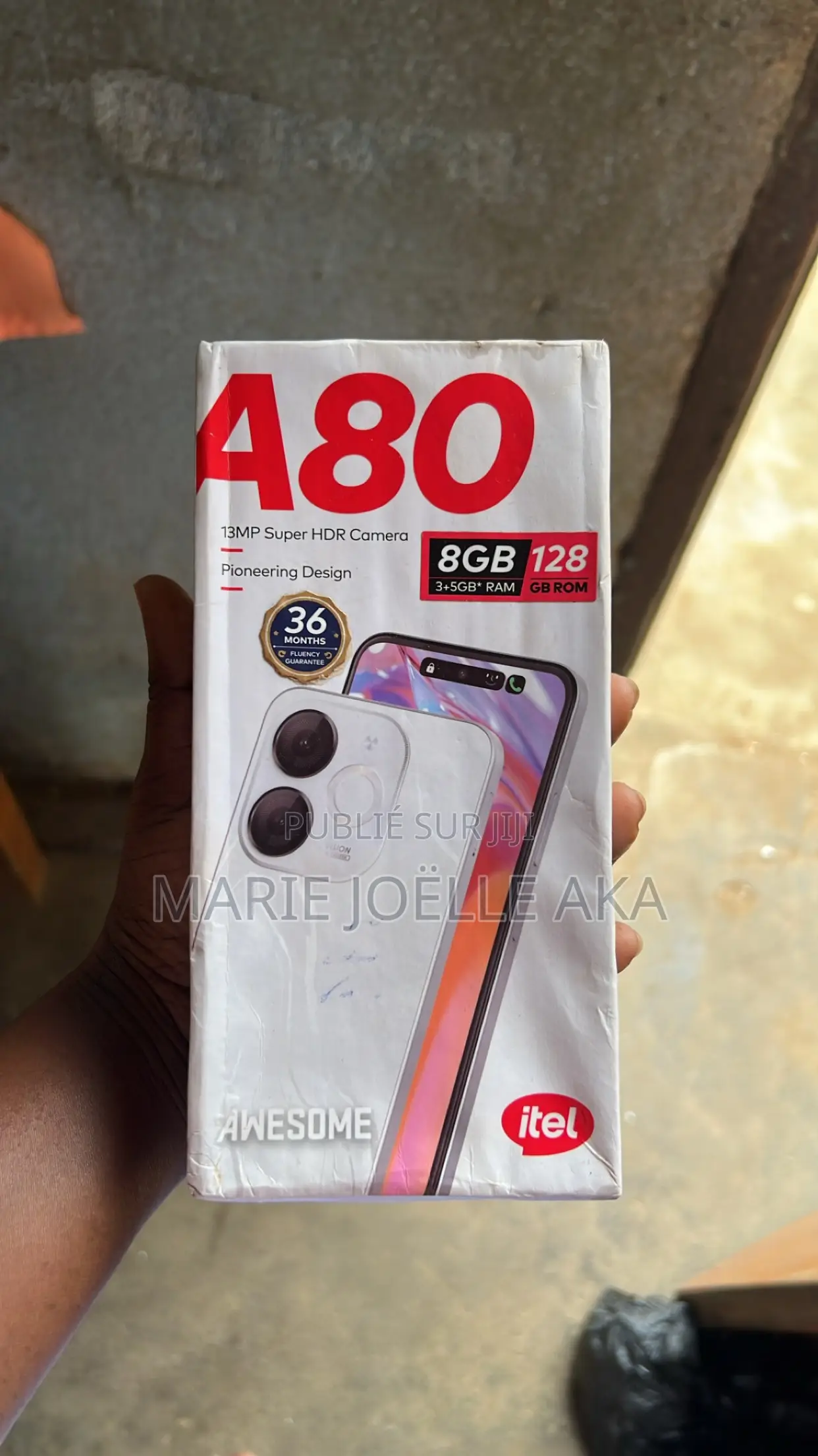 Nouveau Itel A80 128 GB Bleu