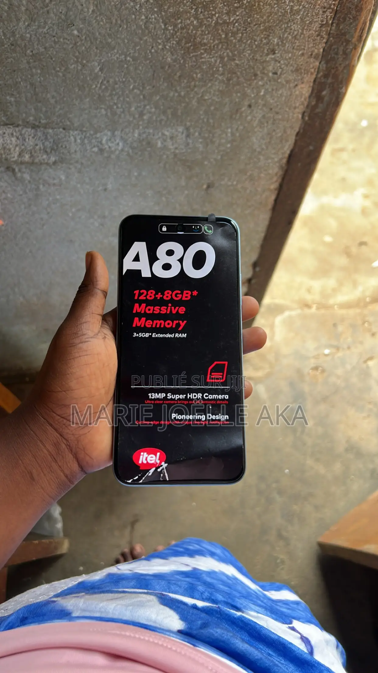 Nouveau Itel A80 128 GB Bleu