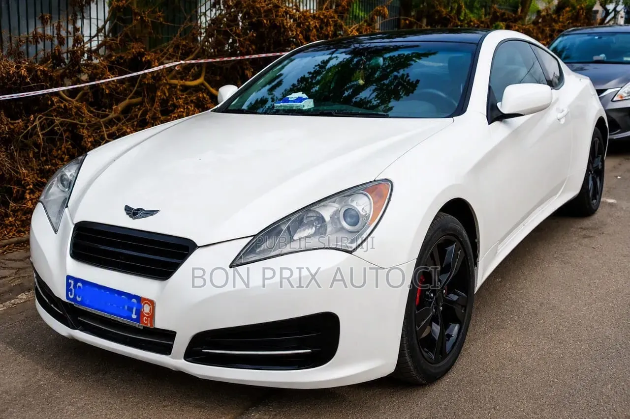 Hyundai Genesis 2010 Blanc