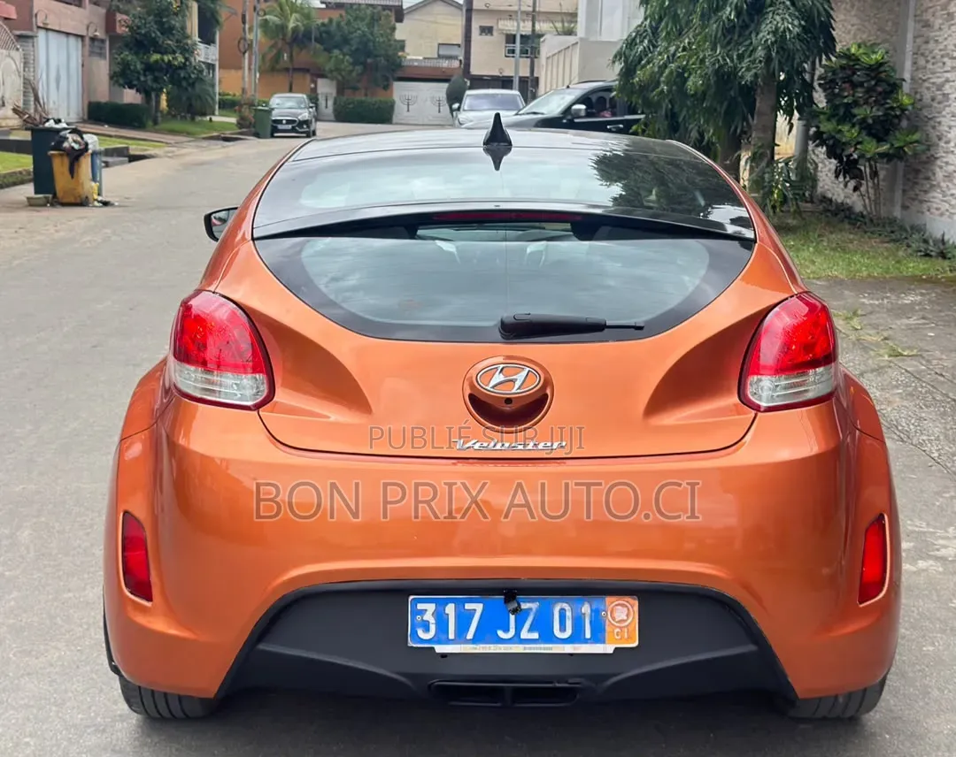 Hyundai Veloster Turbo 2016 Orange