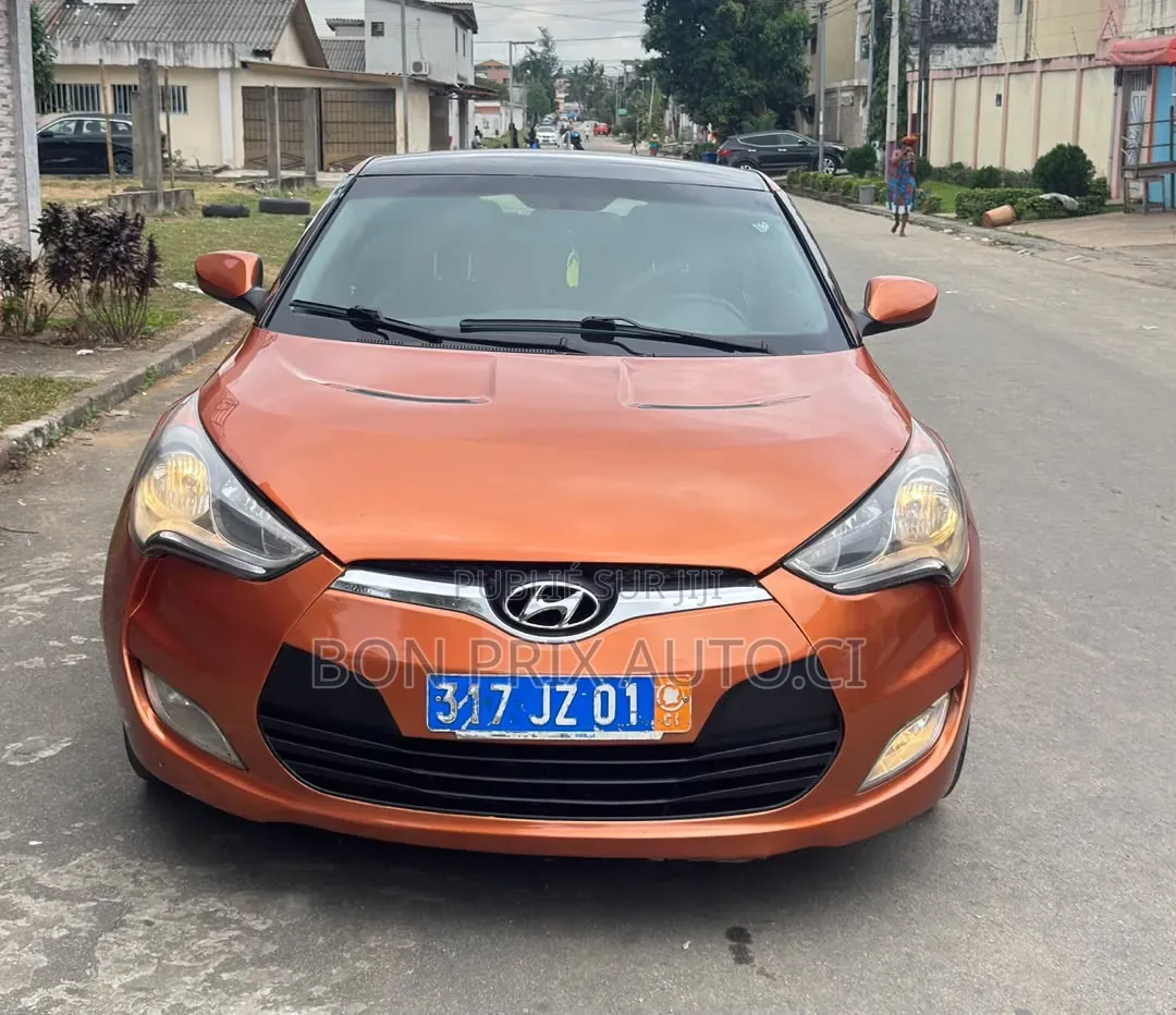 Hyundai Veloster Turbo 2016 Orange