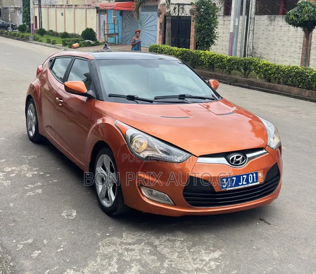 Hyundai Veloster Turbo 2016 Orange