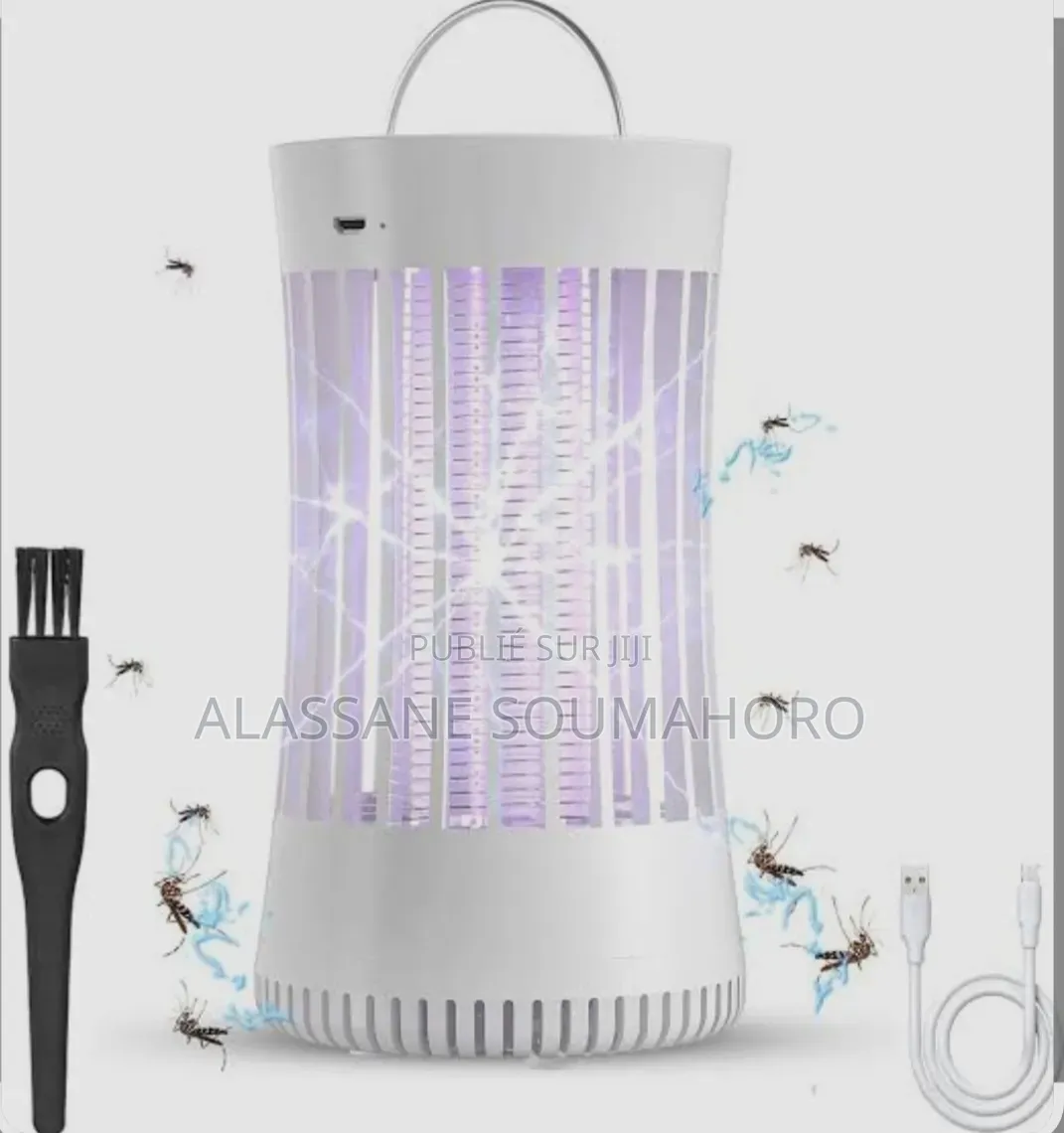 Lampe Anti-Moustiques Électrique Rechargeable