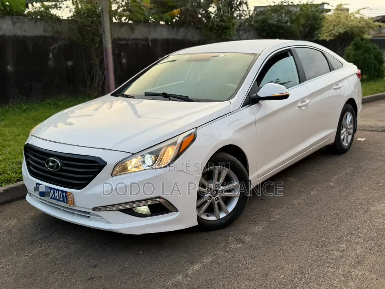 Hyundai Sonata 2017 Blanc